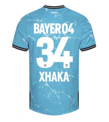Bayer Leverkusen Granit Xhaka #34 Tredjetröja 2023-24 Kortärmad